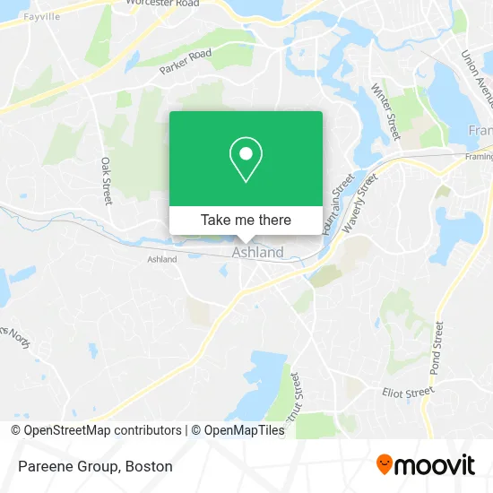 Pareene Group map