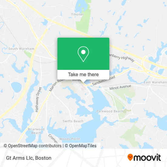 Gt Arms Llc map
