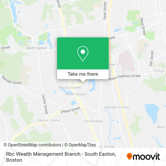 Rbc Wealth Management Branch - South Easton map
