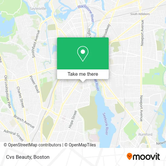 Cvs Beauty map