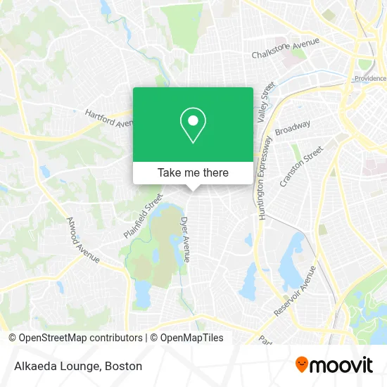 Alkaeda Lounge map