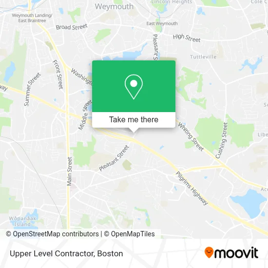 Upper Level Contractor map