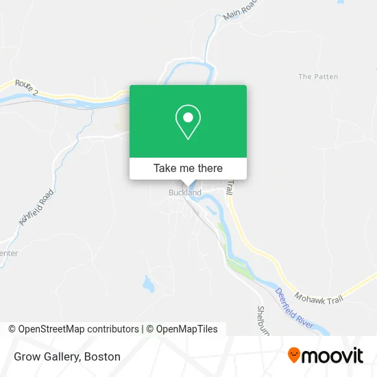 Grow Gallery map