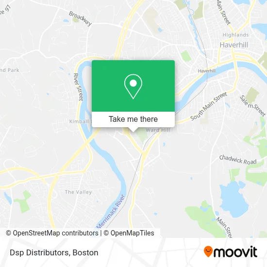 Dsp Distributors map