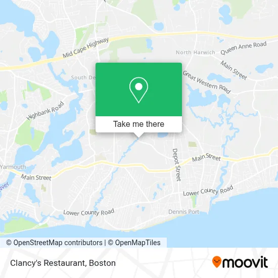 Clancy's Restaurant map