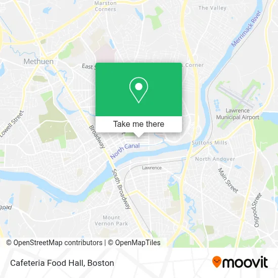 Cafeteria Food Hall map