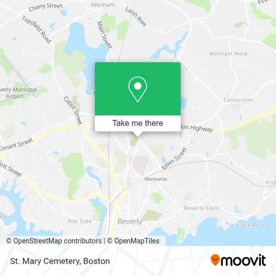 St. Mary Cemetery map