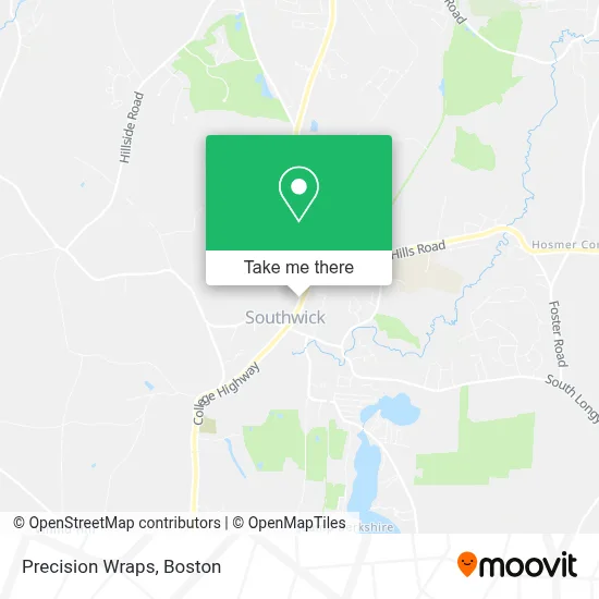 Precision Wraps map