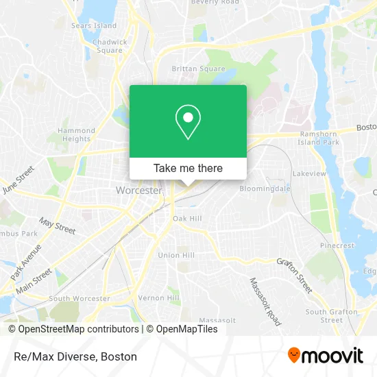 Re/Max Diverse map