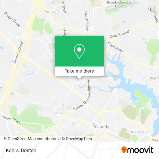 Kohl's map
