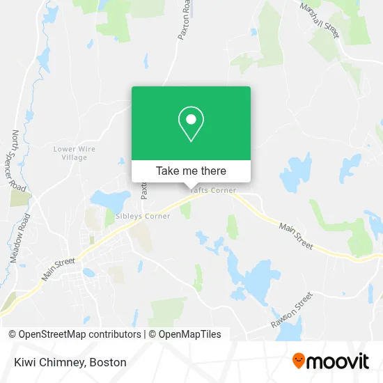 Kiwi Chimney map