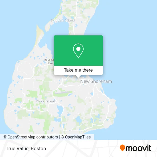 True Value map