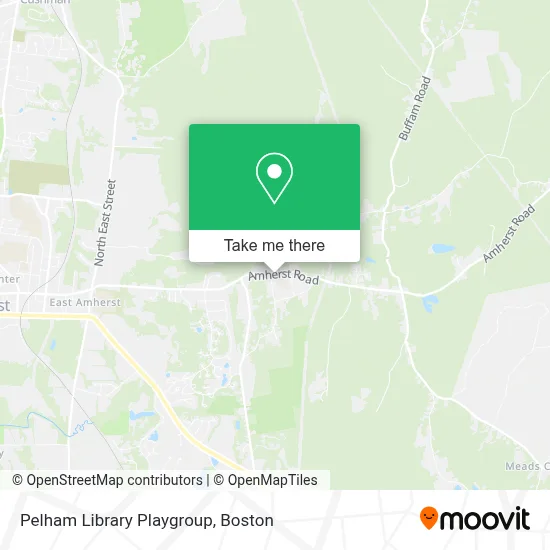 Pelham Library Playgroup map
