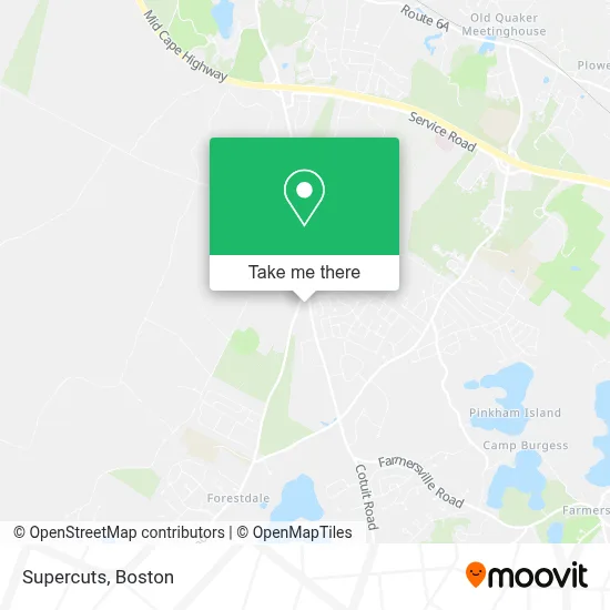 Supercuts map