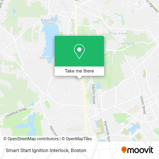 Smart Start Ignition Interlock map