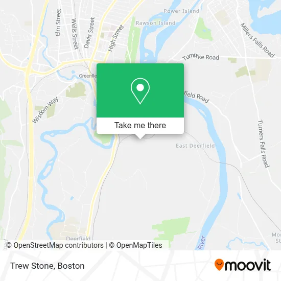 Trew Stone map