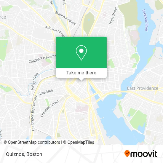 Quiznos map