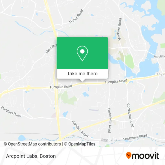 Arcpoint Labs map