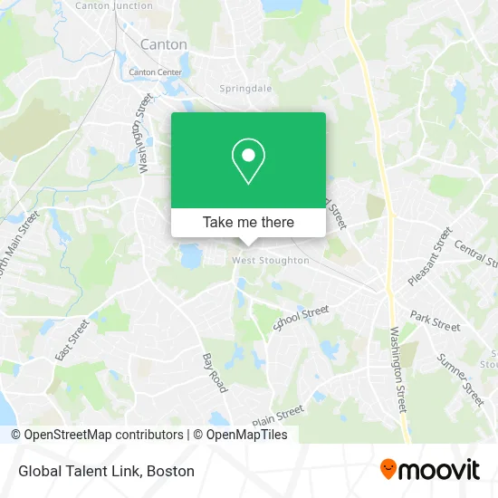 Global Talent Link map