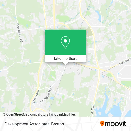 Development Associates map