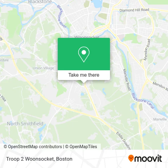 Troop 2 Woonsocket map