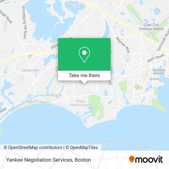 Yankee Negotiation Services map