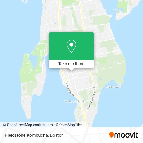 Fieldstone Kombucha map