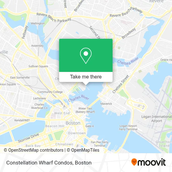Constellation Wharf Condos map