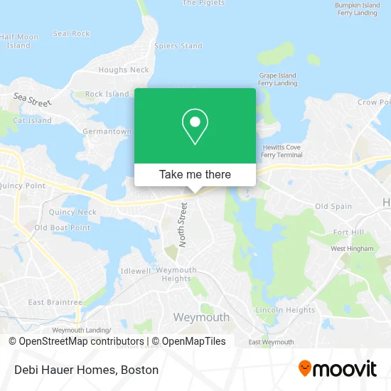 Debi Hauer Homes map