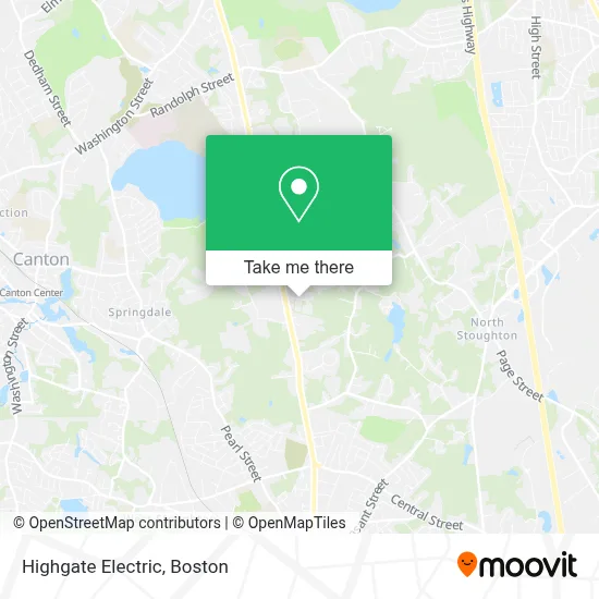 Highgate Electric map