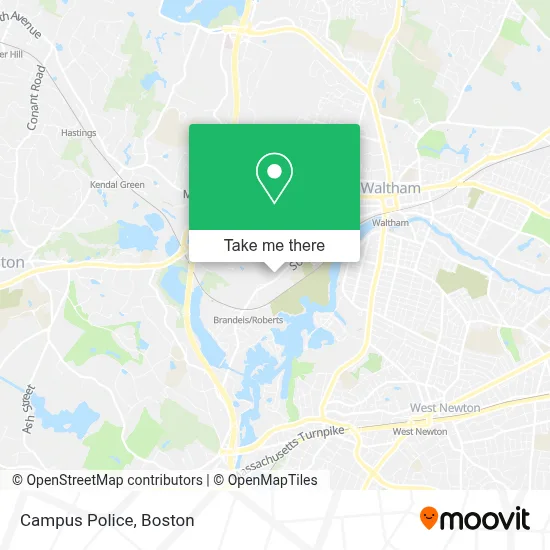 Campus Police map