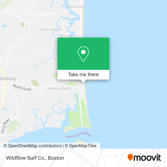 Wildflow Surf Co. map