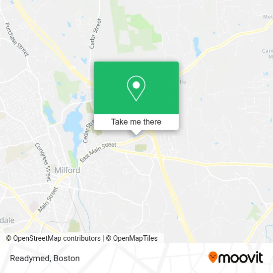 Readymed map