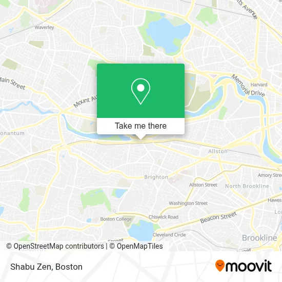 Shabu Zen map
