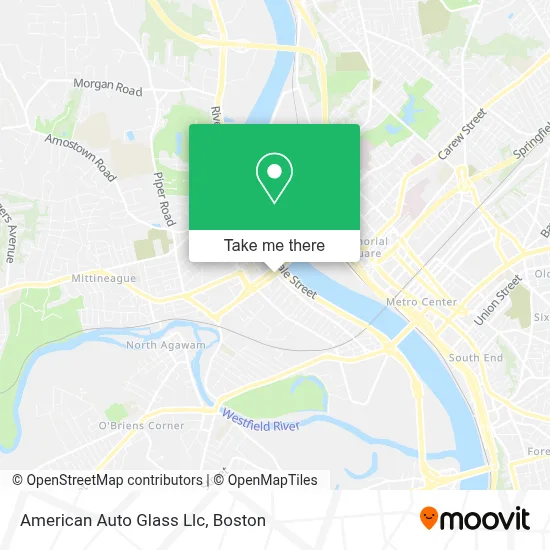 American Auto Glass Llc map