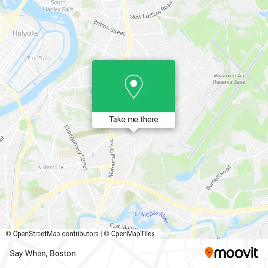 Say When map