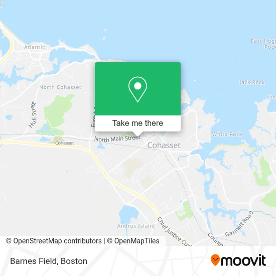 Barnes Field map