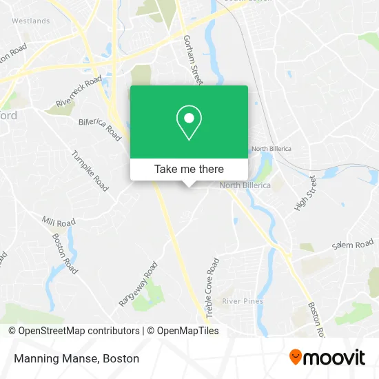 Manning Manse map