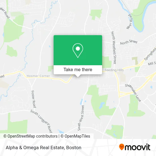 Alpha & Omega Real Estate map