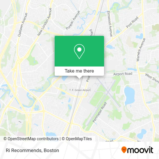 Ri Recommends map