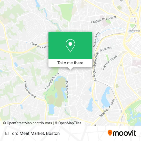 El Toro Meat Market map
