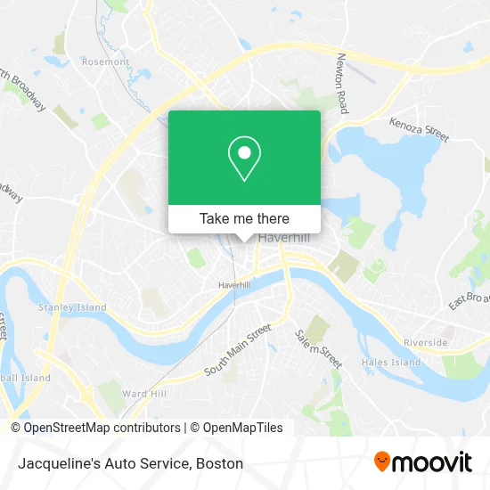 Jacqueline's Auto Service map