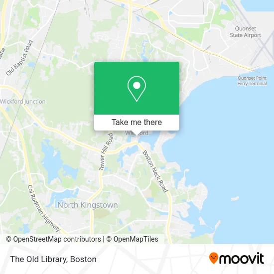 The Old Library map