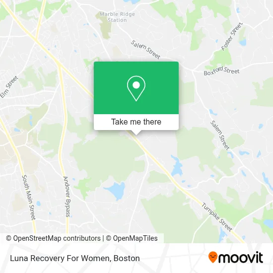 Luna Recovery For Women map