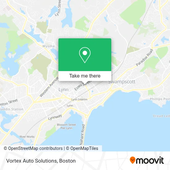 Vortex Auto Solutions map