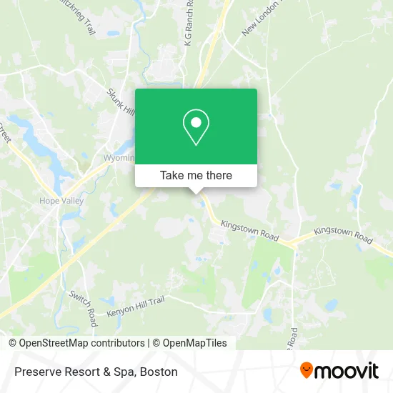 Preserve Resort & Spa map