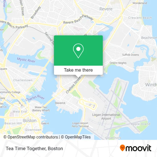 Tea Time Together map