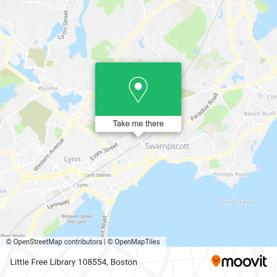 Little Free Library 108554 map