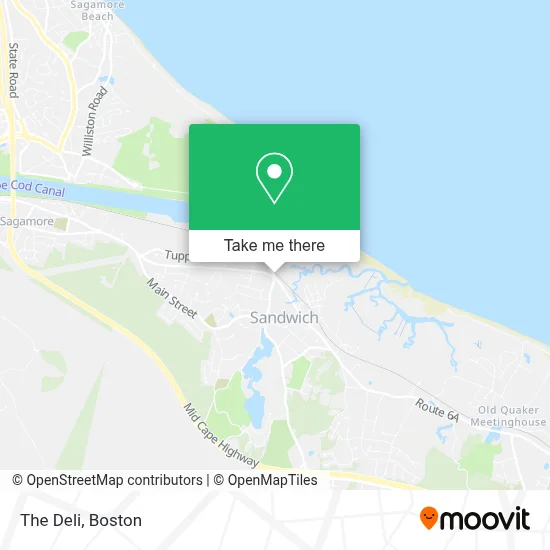 The Deli map