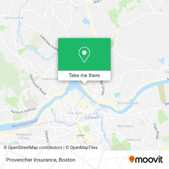 Provencher Insurance map